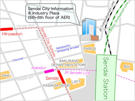 Sendai City Information & Industry Plaza